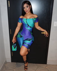 Deepblue Isle Romper