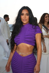 Andi Skirt Set Purple