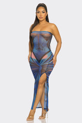 Sand Babe Dress Blue