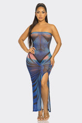 Sand Babe Dress Blue