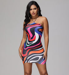 Miami Vice Mini Dress