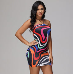 Miami Vice Mini Dress