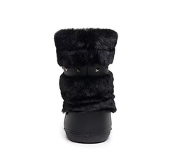 Black Snow Boots