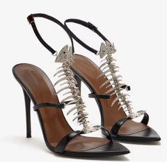 Fish bone Heels