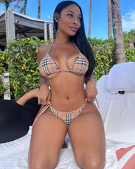 Plaid Bikini