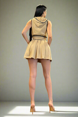 Min Rhinestone Skirt Set