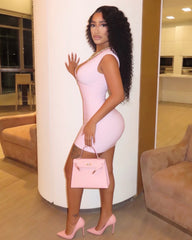 Two Tone Bandage Dress