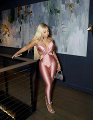 Call Me Jumpsuit Pink