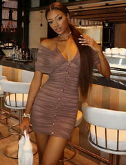 Sana Ruched Dress