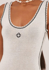 Jupiter Contrast Mini Dress