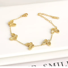 Gold Butterfly Bracelet