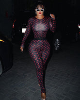 Moon Pants Set Black