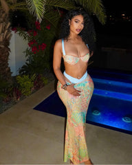 Katze Island Skirt Set