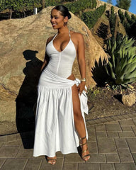 Tulum Skirt Set White
