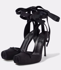 Ballerina Heels Black