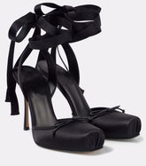 Ballerina Heels Black