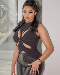 Cora Tank Top - Black