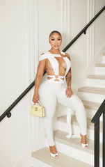 Kamara Jumpsuit White