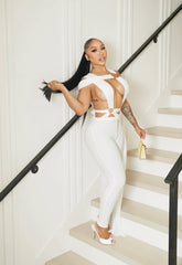 Kamara Jumpsuit White