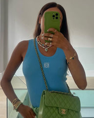 London Tank Top Blue