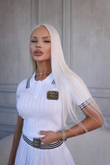 Meow Polo Tennis Skirt Set