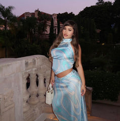 Grace Bay Scarf Top