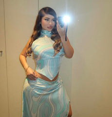 Grace Bay Scarf Top