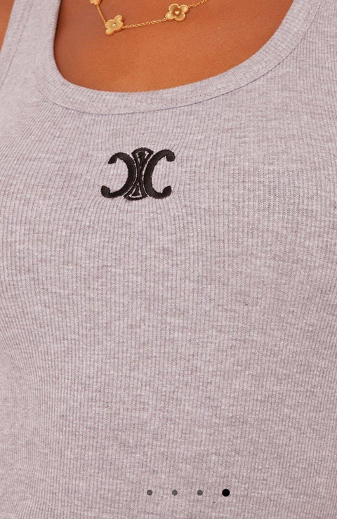 Claire Grey Tank Top