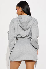 Arabella Skirt Set Grey