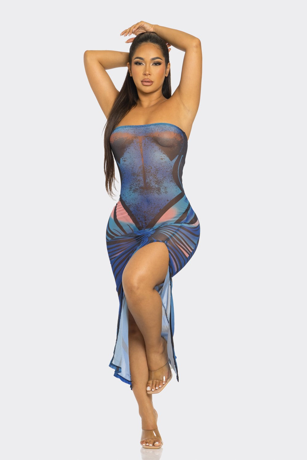 Sand Babe Dress Blue
