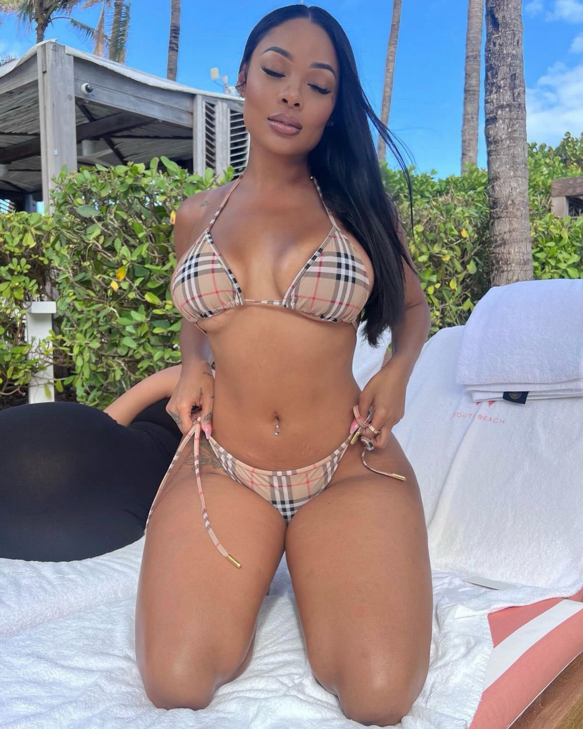 Plaid Bikini