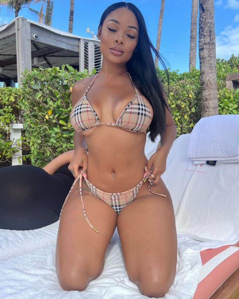 Plaid Bikini