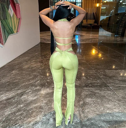 Blake Pant Set Green