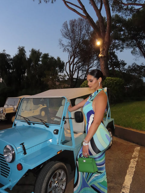 Kiwi Midi Halter Dress