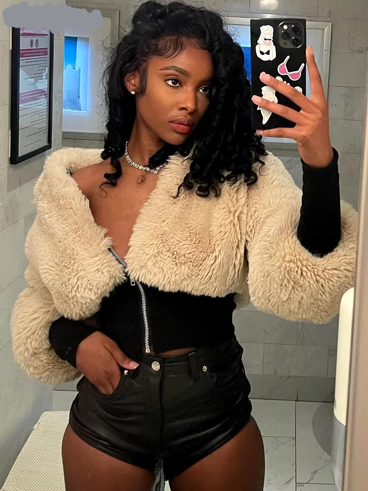 Ashanti Furry Jacket