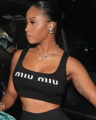 Meow Resort Crop Top