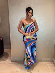 Watercolor Maxi Dress