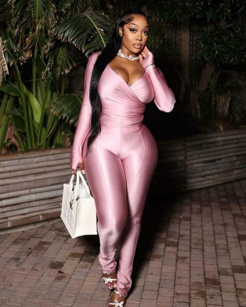 Tiana Pant Set Pink