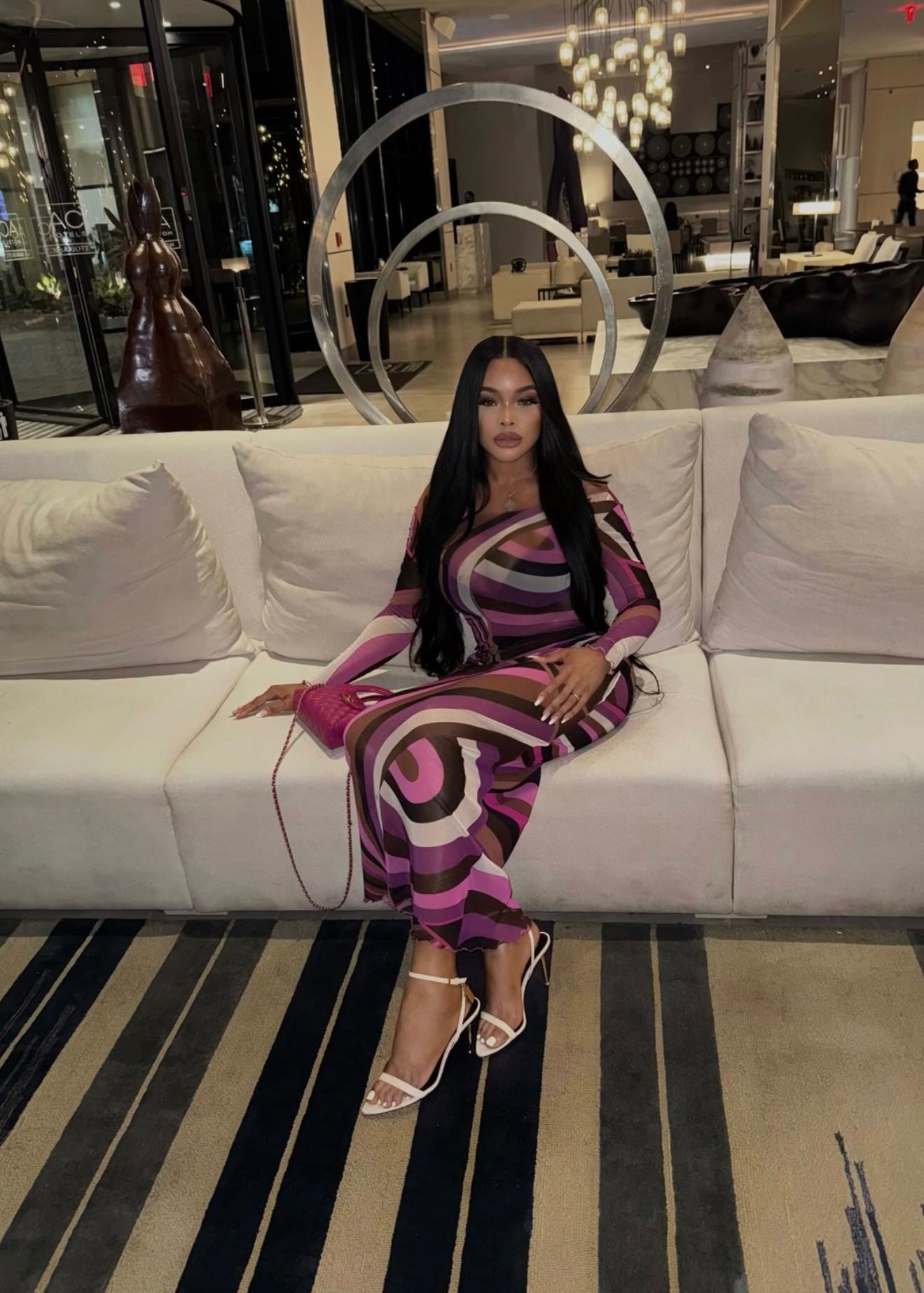 Jazzy Mesh Dress