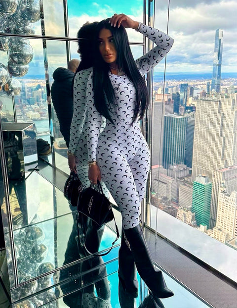 Moon Jumpsuit White