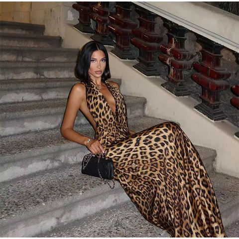 Kat Leopard Dress