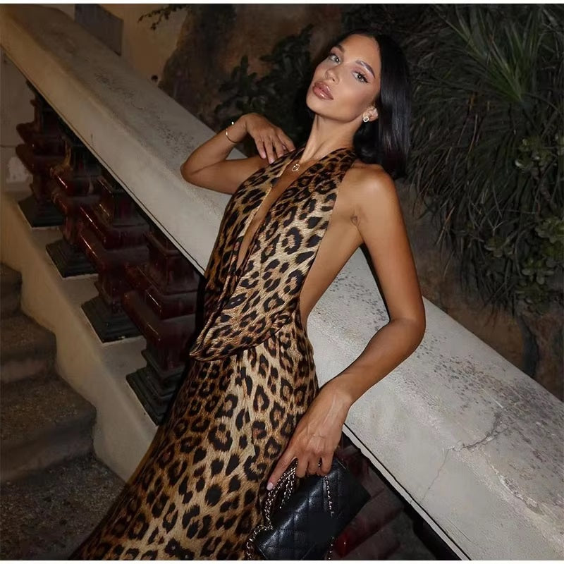 Kat Leopard Dress