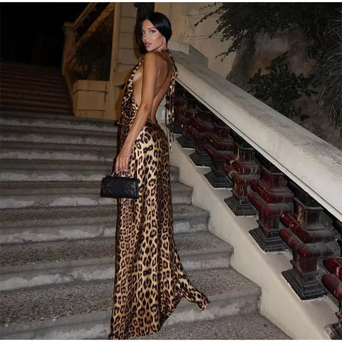 Kat Leopard Dress