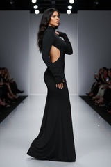 Corine Backless Maxi Dress