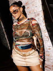 Circa Mesh Top