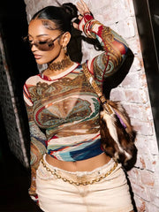 Circa Mesh Top