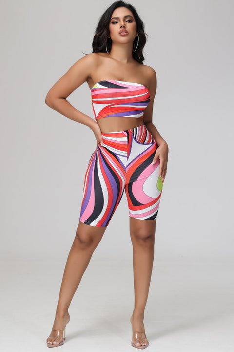 Flower Bomb Short Set