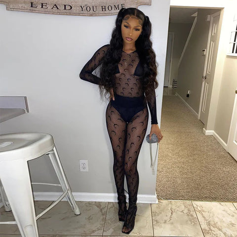 Moon Mesh Pant Set