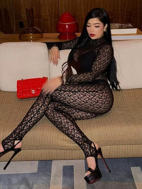 Khloe Lace Jumpsuit
