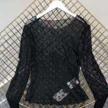 Crescent Mesh Top